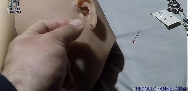  Sex Doll 101 Piercing Doll Ears